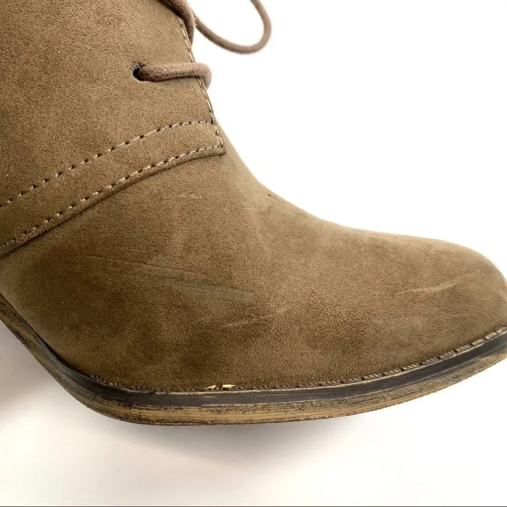 Mia Shawna Taupe Bootie - 8.5